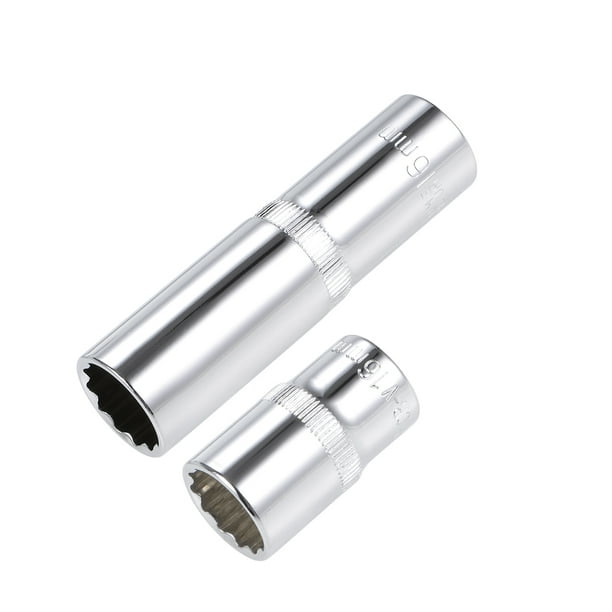 Cr-V steel Shallow 12-point 16 mm ratchet socket for 1/2 inch DriveMux 